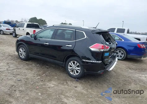 2015 Nissan Rogue Sv из США, поврежденный, VIN KNMAT2MT4FP557747